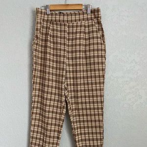 Plaid Trouser